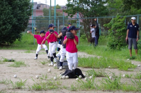 4年生以下の野球を楽しみたい少年少女募集